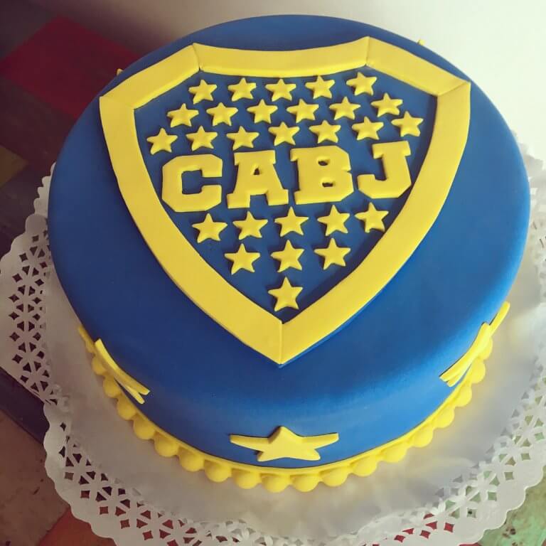 Torta de Boca Juniors | Valcakes Reposteria